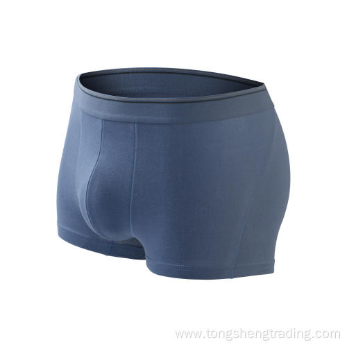 Basic colourful cotton men's boxers briefs shorts underwear